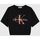 textil Niña Tops y Camisetas Calvin Klein Jeans IG0IG02194BEH-BLACK Negro