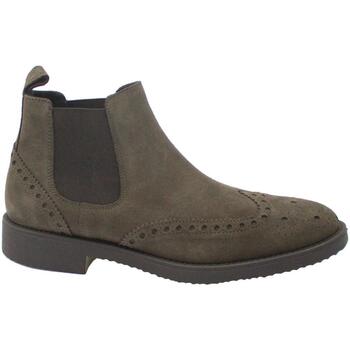 Zapatos Hombre Botas de caña baja Antica Cuoieria ANC-CCC-20614-TA Marrón