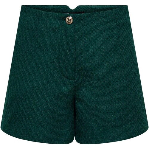 textil Mujer Pantalones cortos Only PANTALONES CORTOS CASUAL MUJER  15304807 Verde