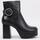Zapatos Mujer Botines MTNG 53068 Negro