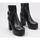 Zapatos Mujer Botines MTNG 53068 Negro