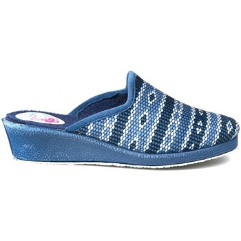 Zapatos Mujer Derbie & Richelieu Natalia Gil Zapatillas de Casa  Rombos 422 Jeans Azul