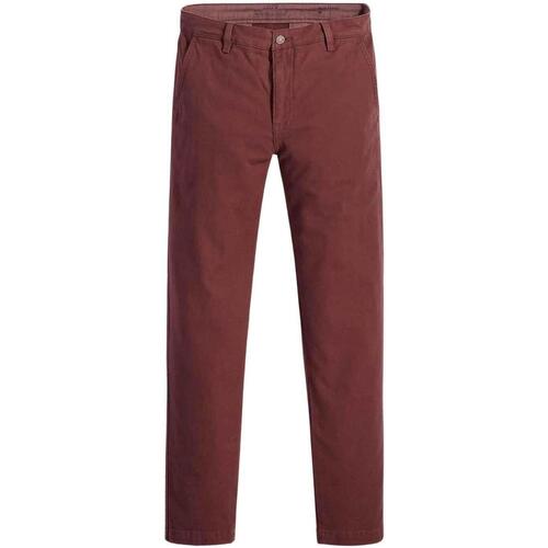 textil Hombre Pantalones Levi's XX CHINO SLIM II DECADENT Rojo