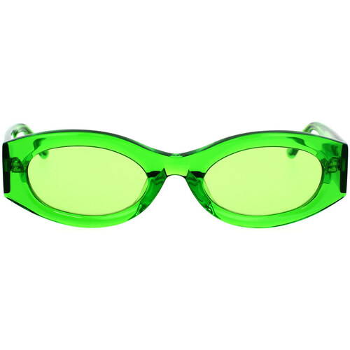 Relojes & Joyas Mujer Gafas de sol The Attico Occhiali da Sole  X Linda Farrow Berta 38C6 Verde