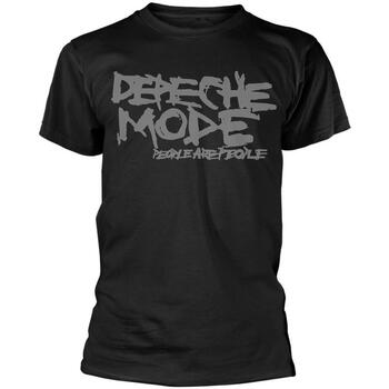 textil Camisetas manga larga Depeche Mode People Are People Negro