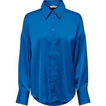 textil Mujer Tops / Blusas Only Marta Oversize Shirt - Super Sonic Azul