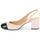 Zapatos Mujer Zapatos de tacón MICHAEL Michael Kors PERLA FLEX SLING PUMP Beige / Negro