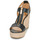 Zapatos Mujer Sandalias MICHAEL Michael Kors BERKLEY MID WEDGE Negro