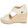 Zapatos Mujer Sandalias MICHAEL Michael Kors BERKLEY MID WEDGE Crema