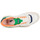 Zapatos Zapatillas bajas Polo Ralph Lauren POLO CRT SPT Blanco / Verde / Naranja