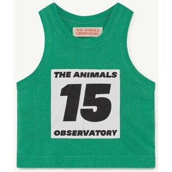 textil Niños Tops y Camisetas The Animals Observatory S22119 Verde