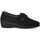 Zapatos Mujer Pantuflas DeValverde 754 Negro