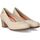 Zapatos Mujer Zapatos de tacón Pepe Menargues 10461 Beige