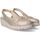 Zapatos Mujer Bailarinas-manoletinas Wonders C-33290 Plata