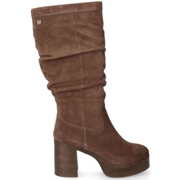 Zapatos Mujer Botas MTNG 51947 Beige