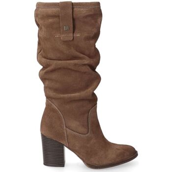 Zapatos Mujer Botas MTNG 52304 Beige