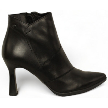 Zapatos Mujer Mocasín Desiree botin piezas con piso patin flexible fabricado en españa Negro