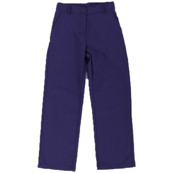 textil Niña Pantalones con 5 bolsillos Manila Grace MG2313 Violeta
