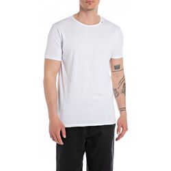 textil Hombre Tops y Camisetas Replay M3590.2660-001 Blanco