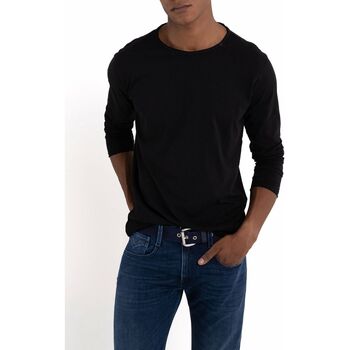 textil Hombre Tops y Camisetas Replay M3592.2660-098 Negro