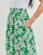 textil Mujer Vestidos largos Desigual VEST_MARLON Blanco / Verde