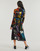 textil Mujer Vestidos largos Desigual VEST_DREAM_ LACROIX Negro / Multicolor
