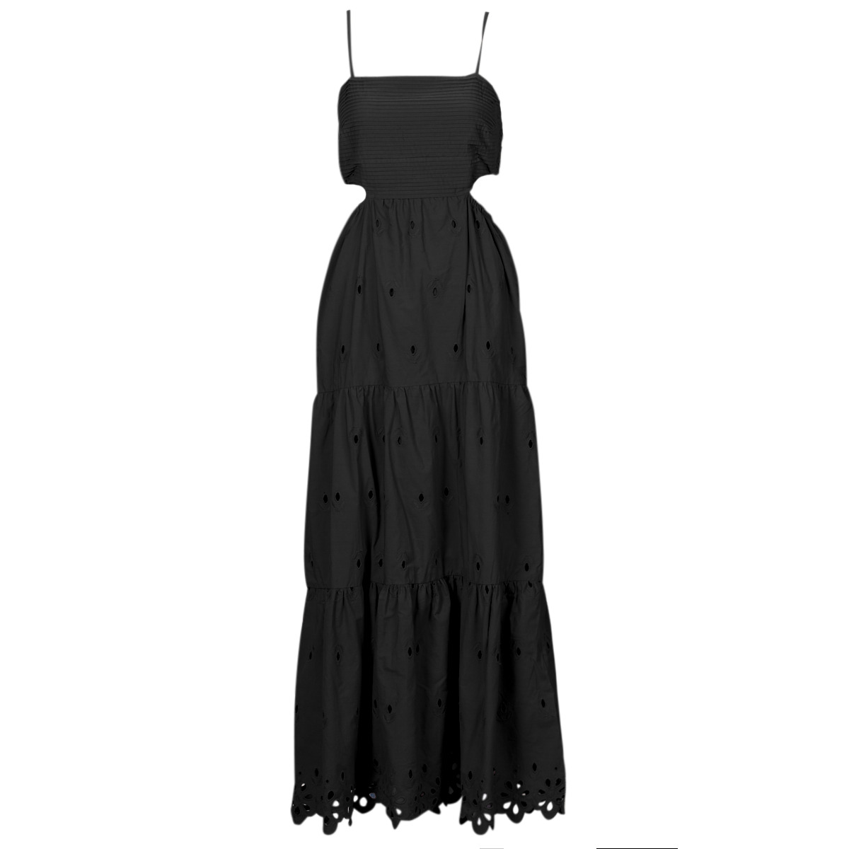 textil Mujer Vestidos largos Desigual VEST_MALVER Negro