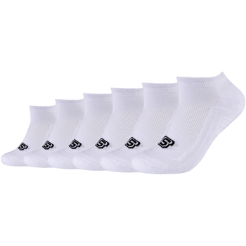 Accesorios Calcetines Skechers 2PPK Basic Cushioned Sneaker Socks Blanco
