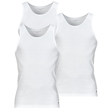 textil Hombre Camisetas sin mangas Tommy Hilfiger 3P TANK TOP X3 Blanco