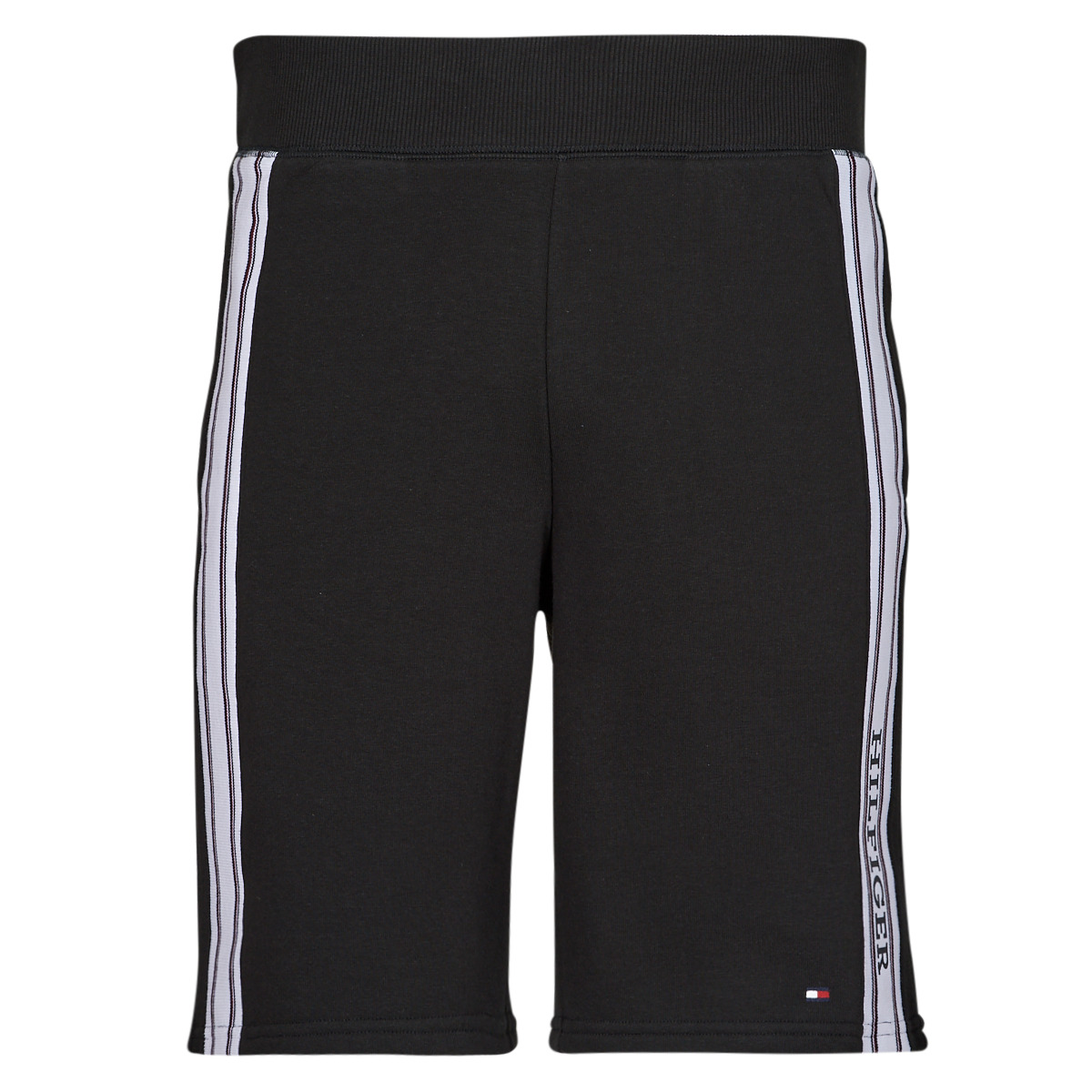 textil Hombre Shorts / Bermudas Tommy Hilfiger TRACK SHORT Negro