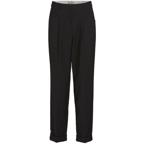 textil Mujer Pantalones Vila Sarina Trousers - Black Negro