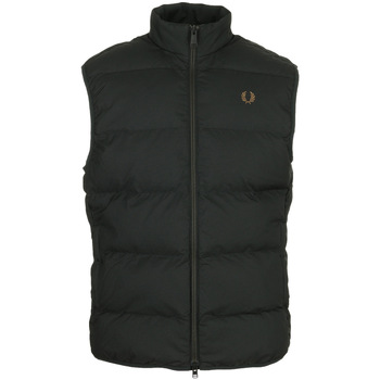 textil Hombre Plumas Fred Perry Insulated Gilet Negro