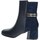 Zapatos Mujer Botas de caña baja Laura Biagiotti 8350 Azul