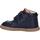 Zapatos Niños Botas de caña baja Kickers 910731-10 TRACTOK Azul