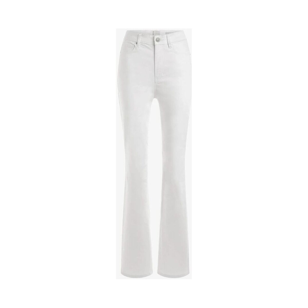 textil Mujer Pantalones Guess W2BA63 W93CE POP 70S-G011 Blanco