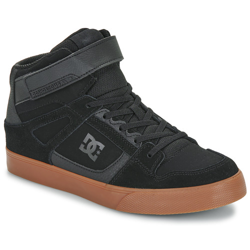 Zapatos Niño Zapatillas altas DC Shoes PURE HIGH-TOP EV Negro / Gum