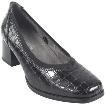 Zapatos Mujer Multideporte Amarpies Zapato señora  25381 amd negro Negro