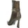Zapatos Mujer Botas de caña baja Laura Biagiotti 8328 Gris