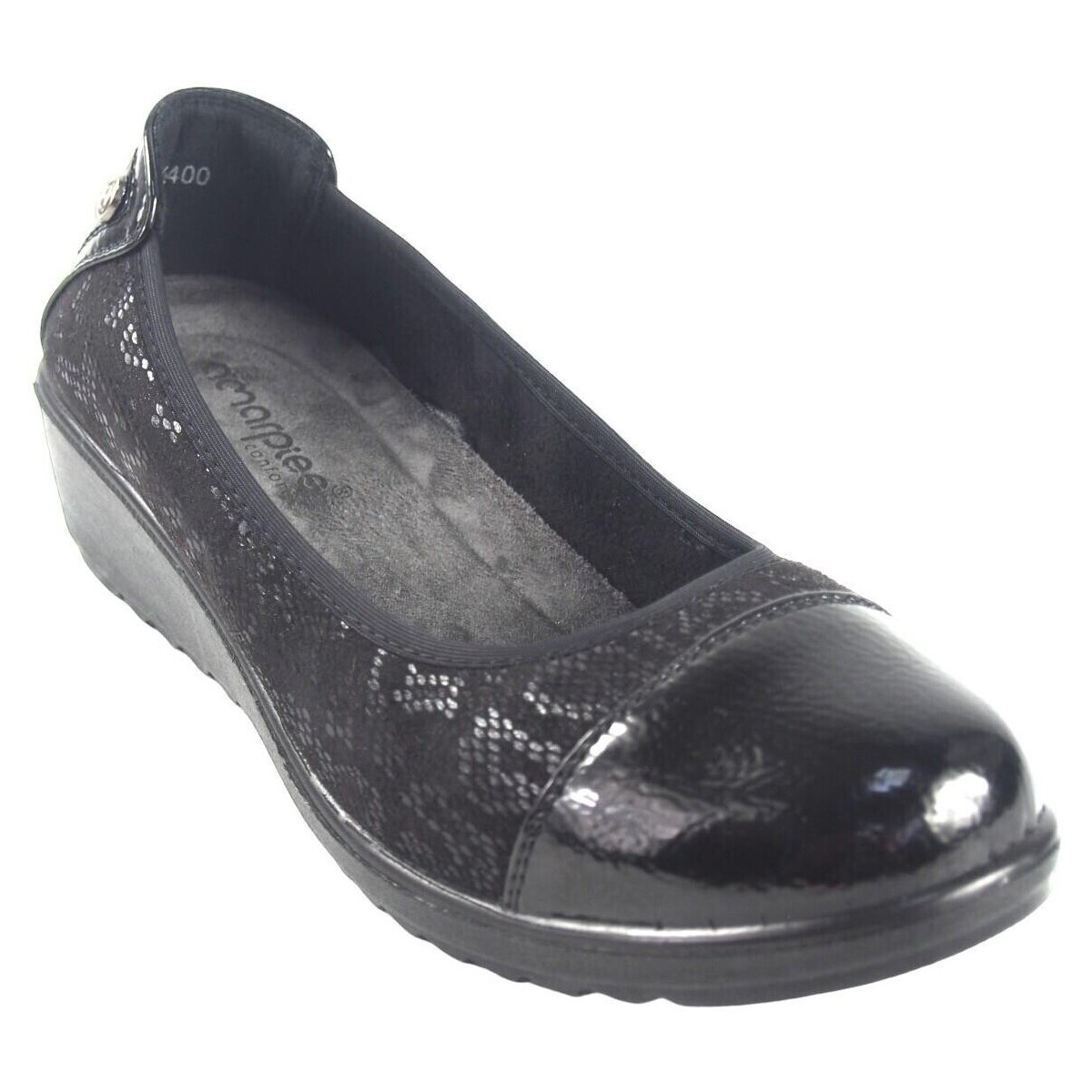 Zapatos Mujer Multideporte Amarpies Zapato señora  22400 ajh negro Negro
