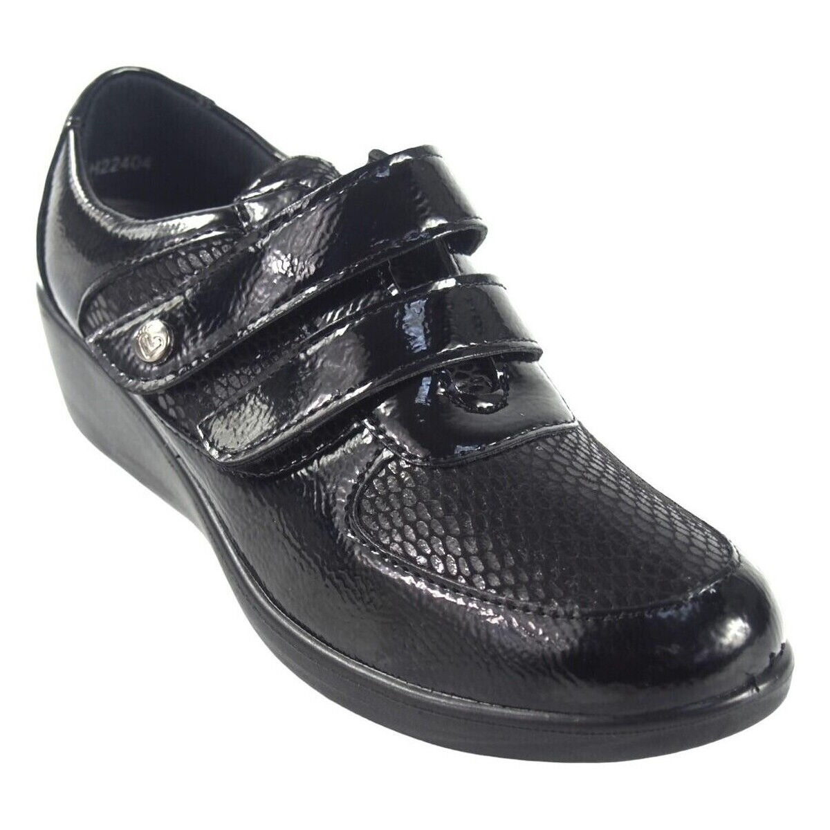 Zapatos Mujer Multideporte Amarpies Zapato señora  22404 ajh negro Negro