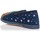 Zapatos Mujer Pantuflas Javer 120-15 Azul
