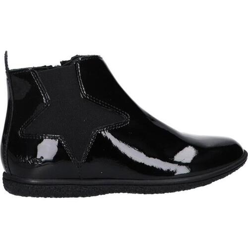 Zapatos Niña Botas Kickers 508748-30 VERMILLON Negro