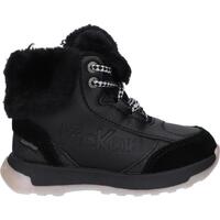 Zapatos Niño Botas de caña baja Kickers 910810-30 KICKFLUFFY Negro