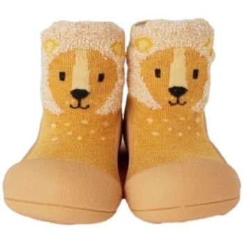 Zapatos Niños Pantuflas para bebé Attipas Lion - Yellow Amarillo