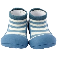 Zapatos Niños Pantuflas para bebé Attipas Stripes - Blue Azul