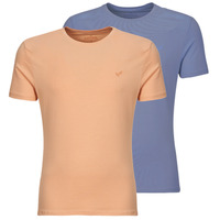 textil Hombre Camisetas manga corta Kaporal RIFT Azul / Naranja