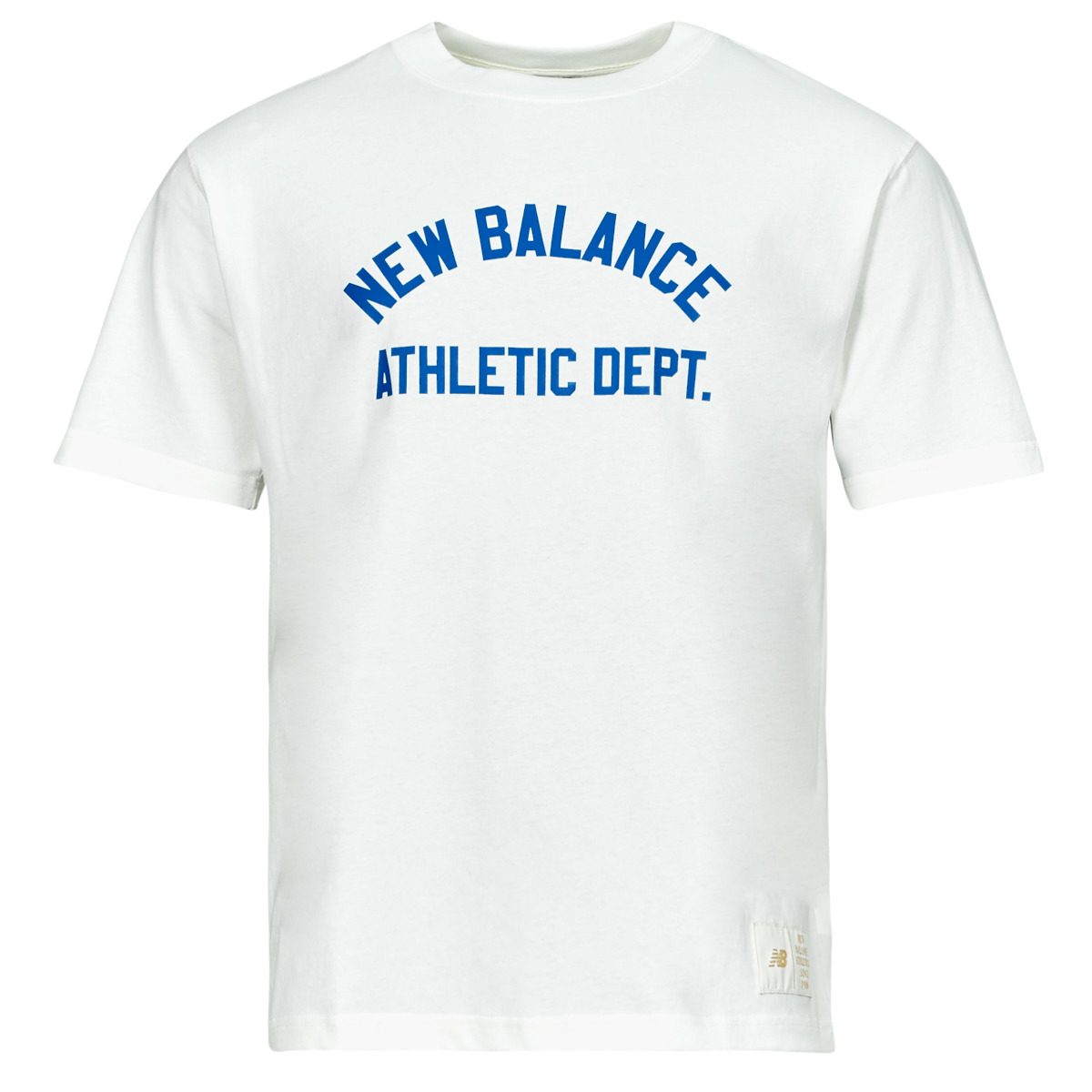 textil Hombre Camisetas manga corta New Balance ATHLETICS DEPT TEE Blanco