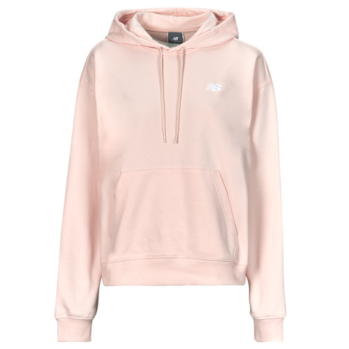 textil Mujer Sudaderas New Balance FRENCH TERRY SMALL LOGO HOODIE Rosa