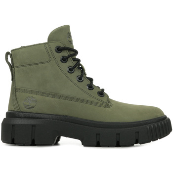 Zapatos Mujer Botas de caña baja Timberland Greyfield Leather Boot Verde