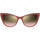 Relojes & Joyas Mujer Gafas de sol Love Moschino Occhiali da Sole  MOL062/S 2LF Rojo